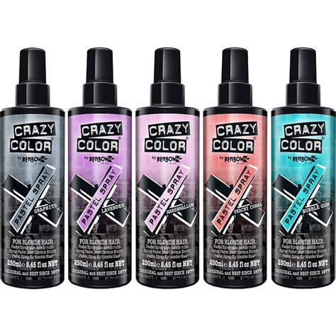 Crazy Color Temporary Pastel Spray for Blonde Hair - Hairhouse Warehouse