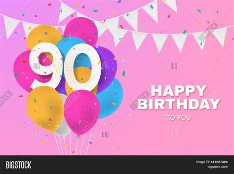 Happy 90th Birthday Image & Photo (Free Trial) | Bigstock