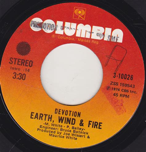 Earth, Wind & Fire - Devotion (1974, Vinyl) | Discogs