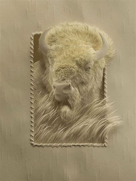 Astounding Animal Sculptures Made From Cut Layers of Paper | Sculptures | Paper artwork, Paper ...