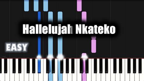 Hallelujah Nkateko | EASY PIANO TUTORIAL by SA Gospel Piano - YouTube