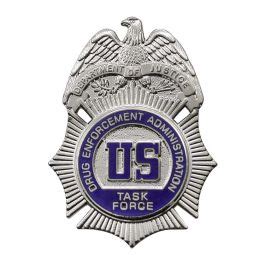 DEA TASK FORCE OFFICER BADGE - Restricted Ship