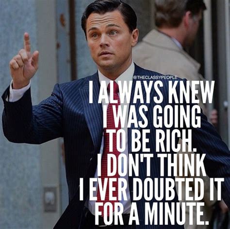 jordan belfort quotes wolf of wall street - positive 4 word short life