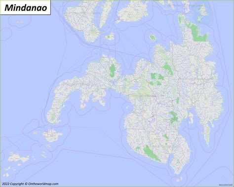 Mindanao Island Map | Philippines | Discover Mindanao Island with Detailed Maps