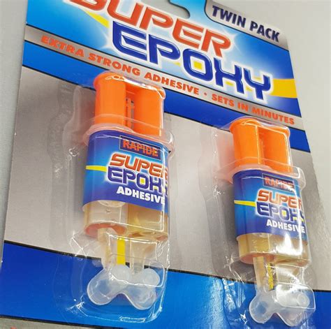 Epoxy Two Part Glue 2 X 6ml Tubes - Etsy UK