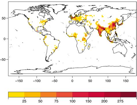 Trend maps: Floods and droughts | Royal Society