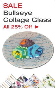 Bullseye Sheets - Bullseye & 90 COE Fusible Glass