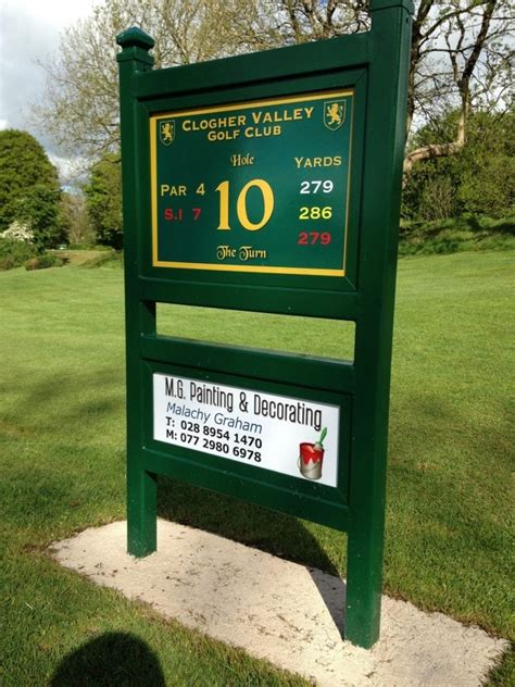 Tee-box Signage & Sponsorship | Clogher Valley Golf Club | Tyrone ...