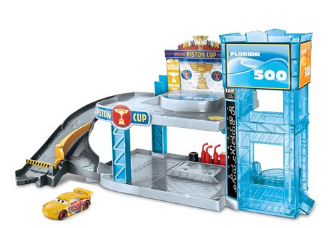 Buy Disney Pixar Cars Florida 500 Racing Garage (Packaging may Vary ...