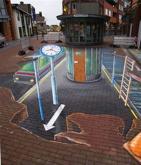 New Amazing 3D Sidewalk Art Painting Photos - wallpapers Gallery