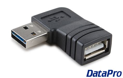 USB 2.0 Right Angle/Left Angle Adapter -- DataPro