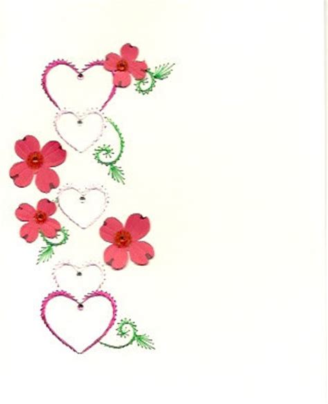 Hearts With Flowers - Etsy