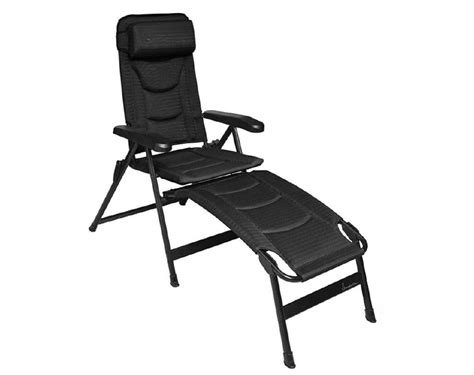 Isabella Footrest for Chair Black - O'Meara Camping