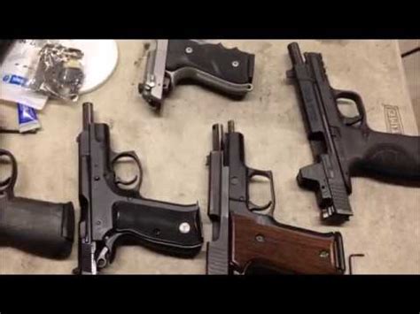 Which 9mm pistol recoils the least? (take a guess) 9mm recoil test Jeffshootsstuff - YouTube