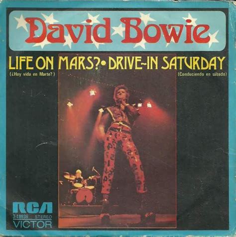 glamidols: “David Bowie – Life On Mars?/Drive-In Saturday ” | David ...