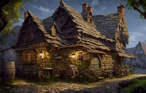 Last Orders in an old Tavern at Dawn by ARTofZNEROL on DeviantArt