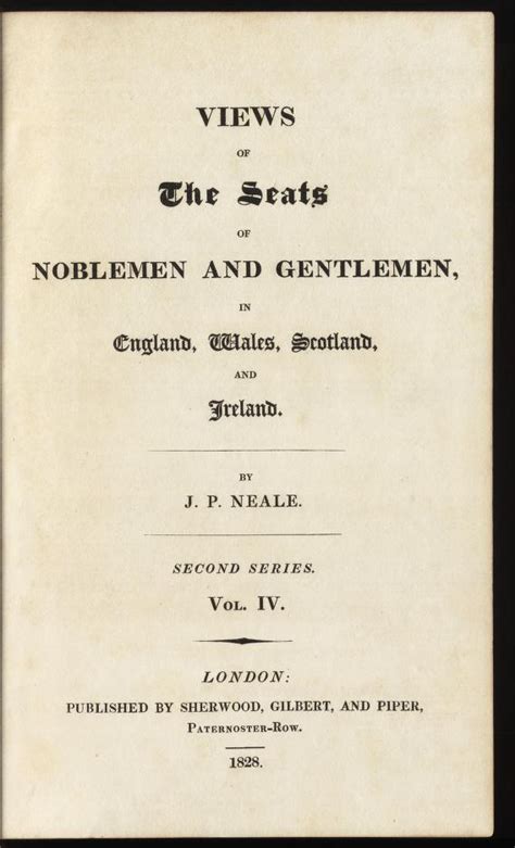 Views of the seats of noblemen and gentlemen, in England, Wales ...