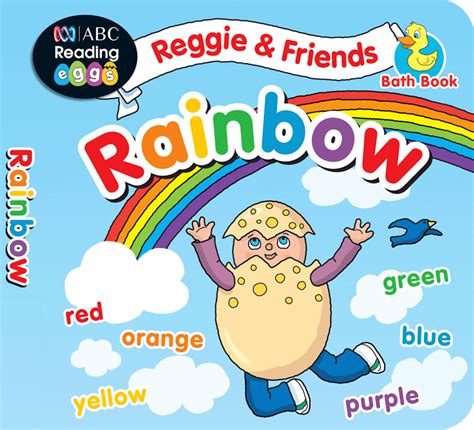 ABC Reading Eggs - Reggie and Friends Bath Books Rainbow | Reading Eggs Shop