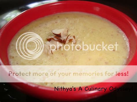 A Culinary Odyssey!: Kesar Badam Phirni( Saffron Almond Rice Pudding)