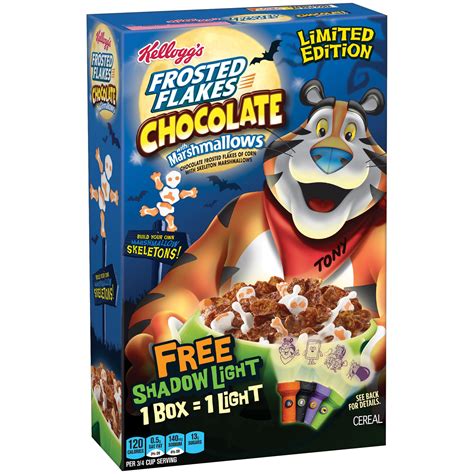 Kellogg's Frosted Flakes Cereal Chocolate Marshmallow 19.7oz - Walmart ...