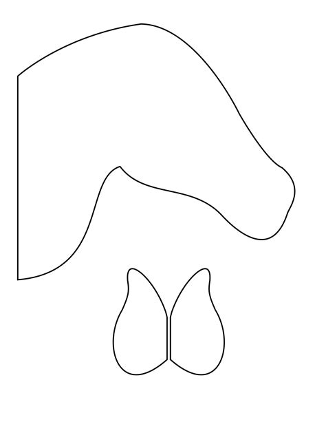 HORSE EARS CLIPART - 230px Image #6