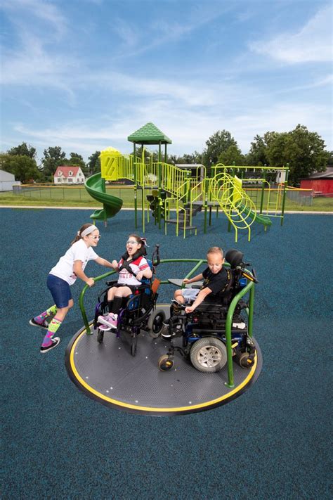 Inclusive & Adaptive Playground Equipment | Playground design, Public ...