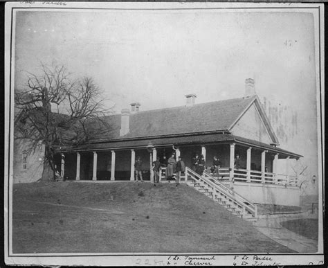 First territorial capitol at Fort Leavenworth, Kansas - Kansas Memory ...