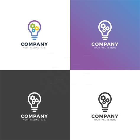 Lamp Creative Logo Design Template 001921 - Template Catalog