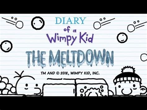 Diary of a Wimpy Kid - The Meltdown [Gameplay, Walkthrough] - YouTube