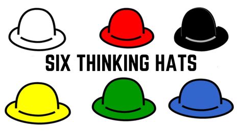 Learn 6 thinking hats and apps that make life easier