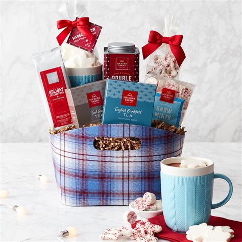 Warm & Cozy Holiday Gift Basket - 49.99 USD | Hickory Farms | Easy ...