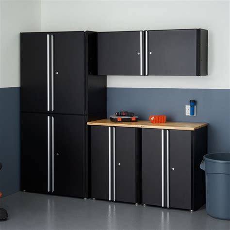 Trinity 6-Piece Garage Cabinet Set Black – The Garage Outfitter