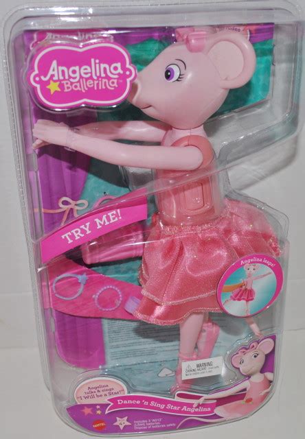 NEW ANGELINA BALLERINA DANCE N SING STAR DOLL TOY | eBay