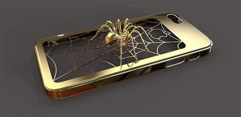 3D print model iPhone 5 Spider case | CGTrader