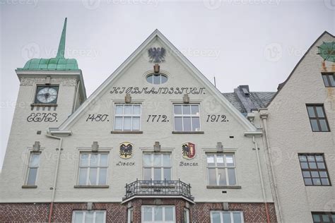 Classic architecture of Bryggen in town of Bergen in Norway 2624057 ...