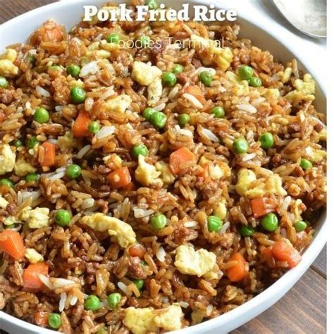 Authentic Chinese Pork Fried Rice Recipe