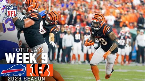 Bengals' top plays vs. Bills Week 9