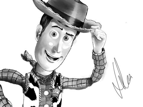 Toy Story Digital Art Woody by jonsink on DeviantArt | Woody toy story, Disney paintings, Disney art