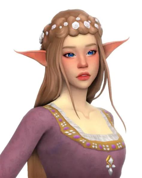 Simandy: Zelda hair - Sims 4 Hairs