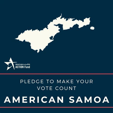 American Samoa Voter Factsheet | Arts ActionFund