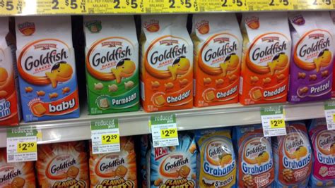 Goldfish Has Some Interesting Flavors