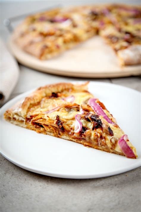 BBQ Chicken Pizza Recipe - Baking Beauty