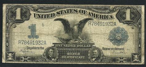 United States of America - 1 Dollar 1899 - Black Eagle - - Catawiki