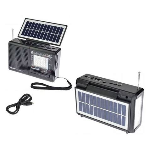 NNS Solar Bluetooth FM Radio With A Powerful Torch – Kmall