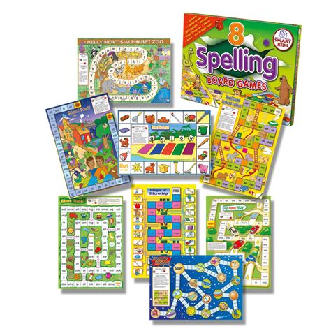 8 Spelling Board Games - Jenny's Classroom