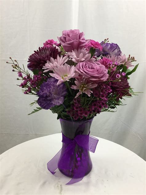 Loving Lavender Flower Bouquet - WestchesterFlowerShop.com