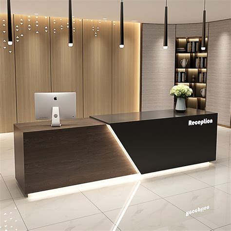 Nordic small and simple reception desk from China to worldwide | Office interior design modern ...