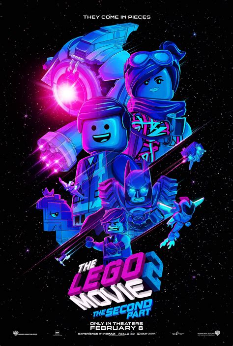 The LEGO Movie 2 Poster Has a Sweet Blacklight Effect | Collider