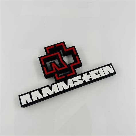 STL file Rammstein logo・3D printing idea to download・Cults