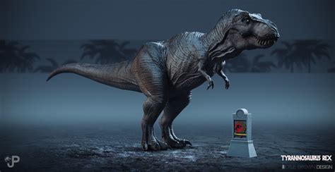 Kyle Brown - Jurassic Park- Tyrannosaurus Rex Sculpt